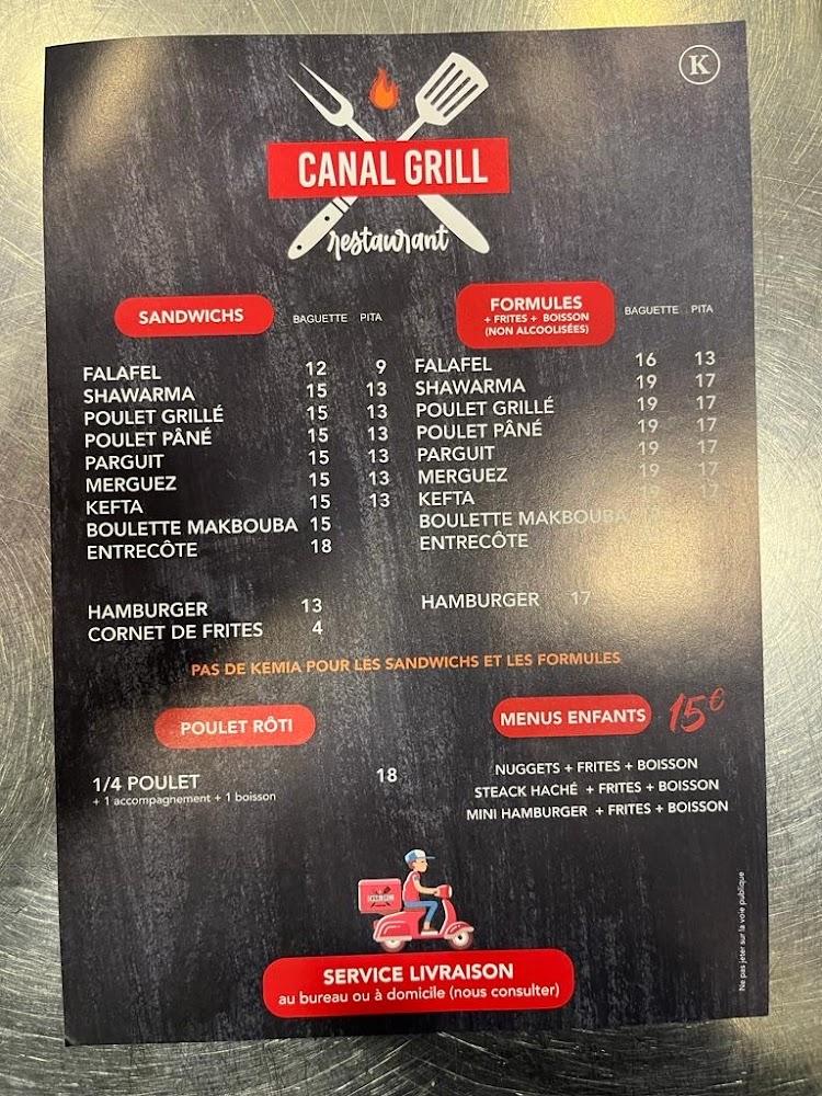 Canal Grill - Menu Image 2